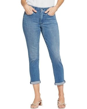 NYDJ Petite Girlfriend Stunning High Rise Jean - Blue