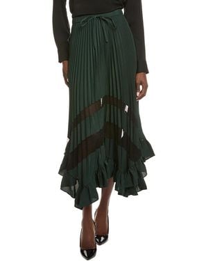 O.P.T O.P.T Rosemary Midi Skirt - Green