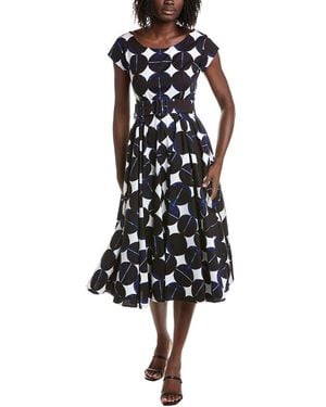 Samantha Sung Abelia Shirtdress - Black