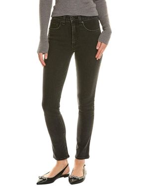 ASKK NY Stone Mid Rise Skinny- Stone Jean - Green