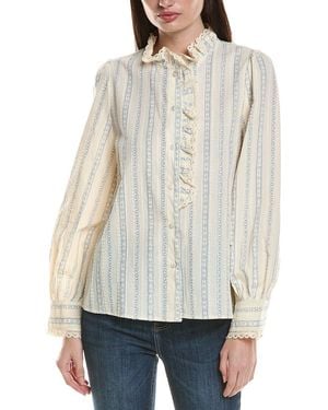 ANNA KAY Donika Ruffled Blouse - Natural