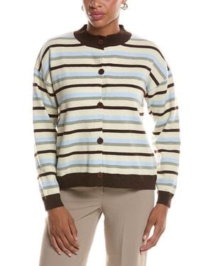 Estellina Cardigan Top - Gray