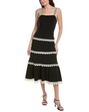 Adrianna Papell Sleeveless Maxi Dress - Black