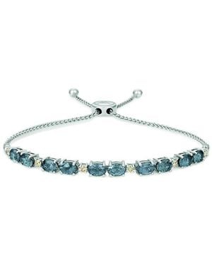 Le Vian Le Vian Bolo 14K 0.40 Ct. Tw. Diamond & Spinel Bolo Bracelet - White