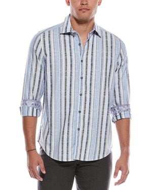 Robert Graham Drakeswood Classic Fit Woven Shirt - Blue