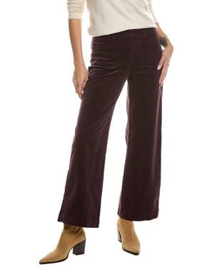 Wit & Wisdom Wyatt Corduroy Wide Leg Pant - Brown