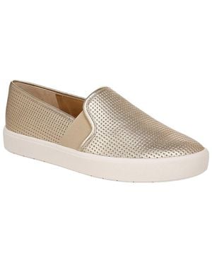 Vince Blair Leather Slip-On Sneaker - White