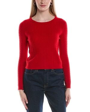 Philosophy Baby Cable Cashmere Jumper - Red