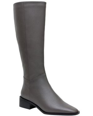 Linea Paolo Kyra Leather Boot - Gray