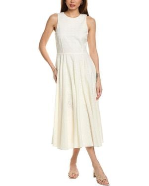FRAME Eyelet Maxi Dress - Natural
