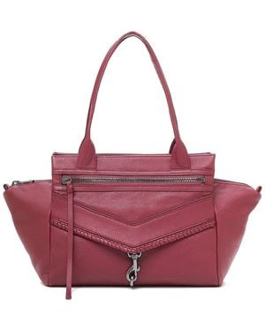 Botkier Trigger Leather Satchel - Purple