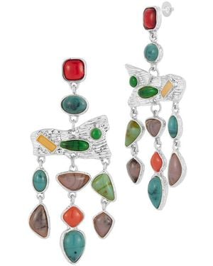 Sphera Milano Plated Earrings - White
