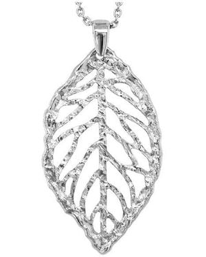 Italian Silver Necklace - White
