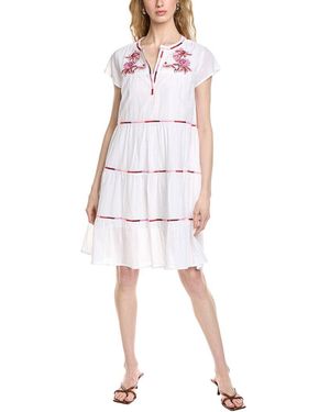 Ro's Garden Isabel Mini Dress - White