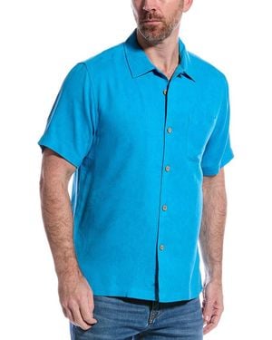 Tommy Bahama Tropic Isles Silk Camp Shirt - Blue