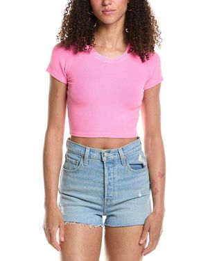 KatieJnyc Livi Ribbed T-Shirt - Pink