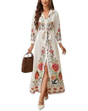 CAMILA BLANCO Maxi Dress - Natural