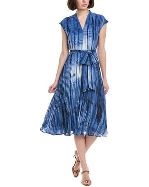 Tahari Midi Dress - Blue