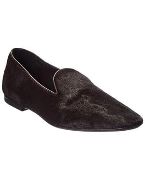 Isaia Haircalf Slipper - Brown