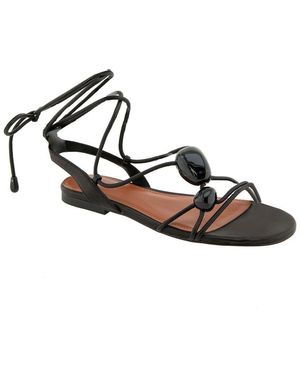 Rebecca Minkoff Anaya Suede Sandal - Black