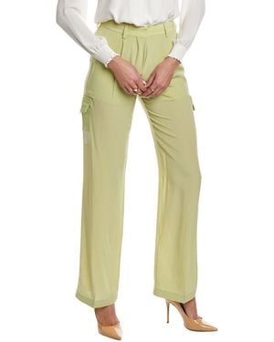 Burberry Silk Pant - Yellow