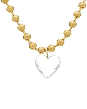 Kenneth Jay Lane Solo Necklace - Metallic
