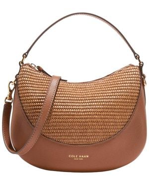 Cole Haan Catarina Leather Crossbody - Brown