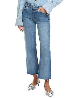 PAIGE Leenah Ankle Jean - Blue