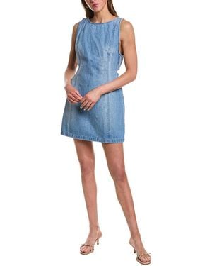 Free People Atlas Denim Mini Dress - Blue