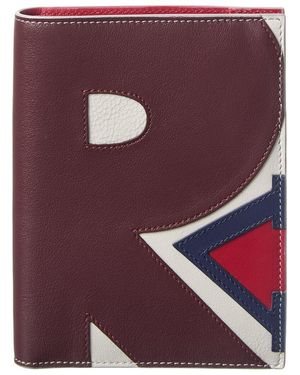Roger Vivier Large Leather Wallet - Purple