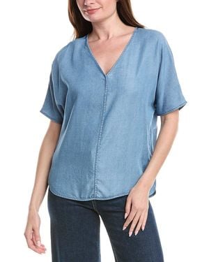 DKNY V-Neck Top - Blue
