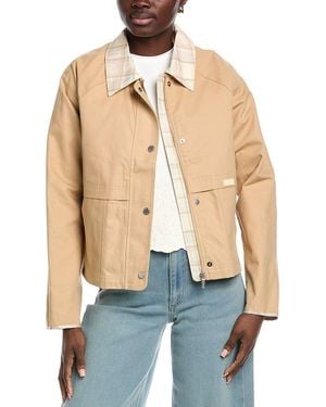 HUNTER Cropped Field Jacket - Natural