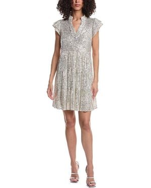 Sail To Sable Sequin Mini Dress - White