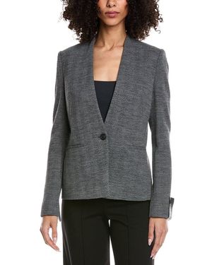 BOSS Boss Jemma2 Wool-Blend Jacket - Grey