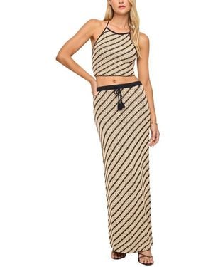 LSPACE La Bianca Skirt - Metallic