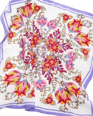 Saachi Blooming Lotus Bandana - Red