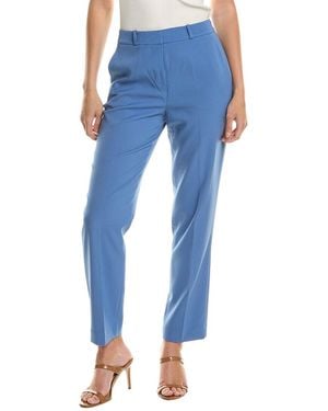 Tahari Slim Straight Pant - Blue