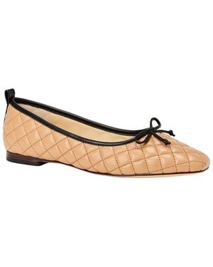 J.McLaughlin Anastasia Leather Ballet Flat - White