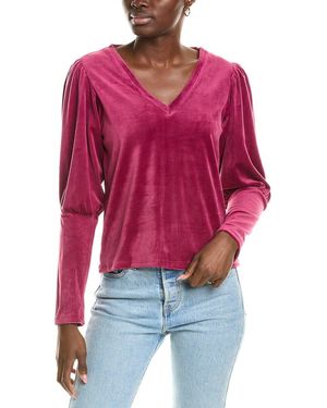 1.STATE V-Neck Top - Red