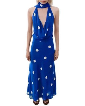 Linda Charm Maxi Dress - Blue