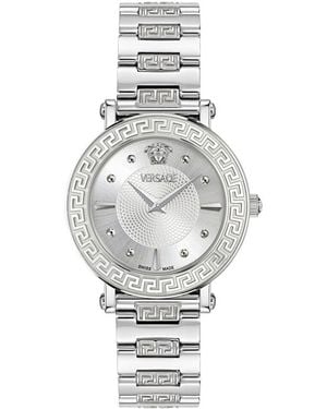Versace Greca Sphere Watch - White