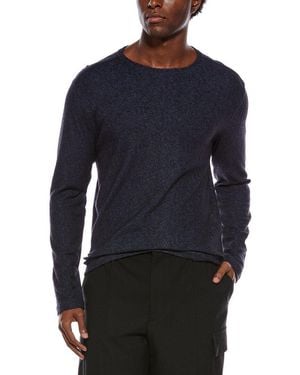 John Varvatos Haralson Regular Fit Wool-Blend Crewneck Jumper - Blue