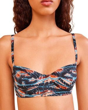Ulla Johnson Zahara Bikini Top - Blue