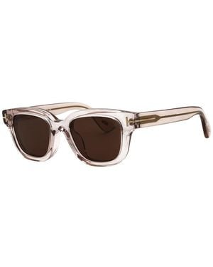 Tom Ford Ft1274-D 49Mm Sunglasses - Brown