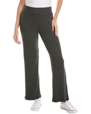 Michael Stars Leann Straight Rib Pant - Black