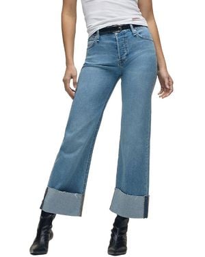 Hudson Jeans Rosie Oak Wide Leg Jean - Blue