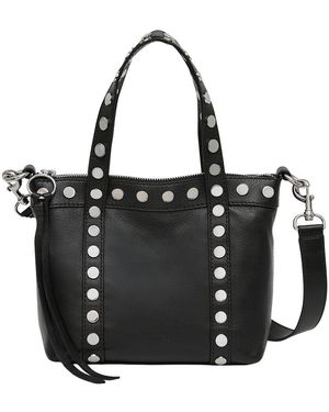 Aimee Kestenberg Jagger Leather Mini Tote - Black