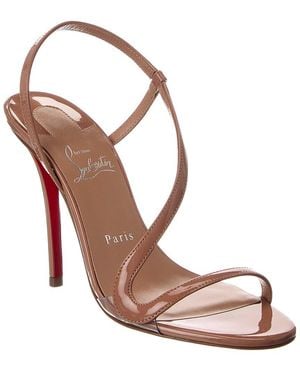Christian Louboutin Rosa Z 100 Patent Sandal - Pink