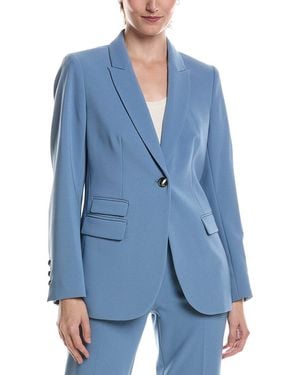 Anne Klein Liberty Stretch Jacket - Blue