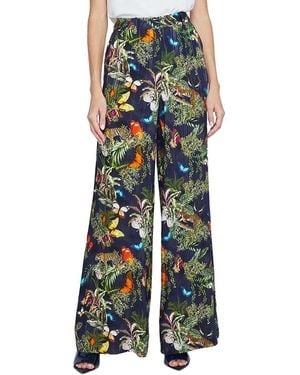 L'Agence Pilar Wide Leg Pant - Green